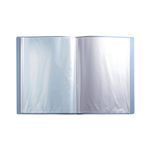 Exacompta Autentik Display Book 40 Pocket PP A4 Assorted 88439E