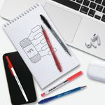 PaperMate FlexGrip Gel Pens Blue (Pack of 12) 2108213