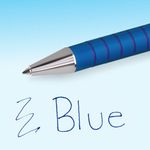 PaperMate Flexgrip Ultra Retractable Ballpoint Pen Medium Blue (Pack of 12) S0190433
