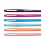 Paper Mate Flair Felt Tip Pen Medium 0.7mm Tropical (Pack of 6) 2028906