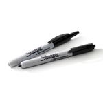 Sharpie Retractable Marker Fine Black (Pack of 12) S0810840