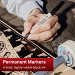 Sharpie Permanent Marker Fine Black (Pack of 12) S0810930