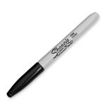 Sharpie Permanent Marker Fine Black (Pack of 12) S0810930