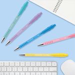 Paper Mate FlexGrip Ultra Pastel Ballpoint Pens Medium 1.0mm Tip Black Ink (Pack 5) 2152934