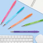 PaperMate FlexGrip Ultra Ballpoint Pen Medium 1.0mm Bright Barrel Black (Pack of 5) 2171853