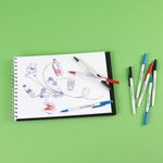 PaperMate Kilometrico Ballpoint Pen Medium 1.0mm Assorted (Pack of 8) 2187680