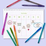 PaperMate InkJoy 100 Ballpoint Pen Medium Blue (Pack of 50) S0957130