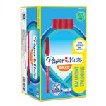 PaperMate InkJoy 100 Ballpoint Pen Medium Red (Pack of 50) S0957140