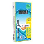 PaperMate Inkjoy 300 Retractable Ballpoint Pen Medium Black (Pack of 12) S0959910