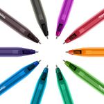 PaperMate InkJoy 100 Ballpoint Pen Medium Black (Pack of 100) S0977410