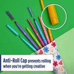 Paper Mate Flair Dual Felt Tip Brush + Medium Tip Assorted (Pack of 8) 2199386