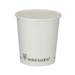 Go-Pak Single Wall Coffee Cup PLA Lined 4oz White (Pack of 1000) B01020