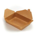 Go-Pak Deli Box 2 Fold Top Large Kraft (Pack of 280) D40703
