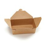 Go-Pak Deli Box 3 Fold Top Extra Large Kraft (Pack of 180) D40704