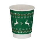 Go-Pak Christmas 8oz Double Wall Cup (Pack of 500) XD04021XM