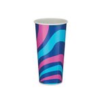 Go-Pak Single Wall Cold Cup 22oz PE 20x50 Cups (Pack of 1000) D01106EU