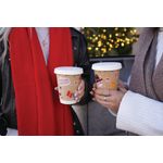 Go-Pak Double Wall Christmas Icons Hot Cup 12oz Pack of 500 XQ04133XM