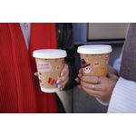 Go-Pak Double Wall Christmas Icons Hot Cup 12oz Pack of 500 XQ04133XM
