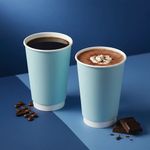 Go-Pak Confetti Double Wall Hot Cup 16oz Assorted Pack of 500 D04034