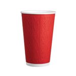 Go-Pak Embossed Xmas Jumper Cup 16oz Assorted Pack of 500 XD04046XM