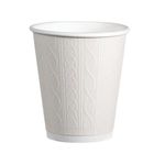 Go-Pak Embossed Xmas Jumper Cup 10oz Assorted Pack of 500 XD04073XM