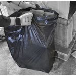 Refuse Sacks Medium Duty 90L Black (Pack of 200) EW/BAG