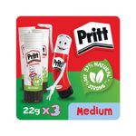 Pritt Stick Glue Stick 22g Pack of 3 3055885