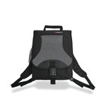 Monolith Nylon Laptop Backpack Black and Grey 2399
