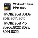 HP 912 Original Ink Cartridge 2.93-ml Yellow 3YL79AE