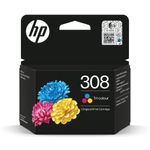 HP 308 Original Ink Cartridge Tri-color 7FP20UE