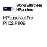 HP 85A Original LaserJet Toner Cartridge Black 2-pack CE285AD