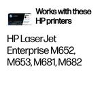 HP 655A Original LaserJet Toner Cartridge Black CF450A