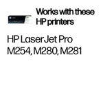 HP 203A Original LaserJet Toner Cartridge Yellow CF542A