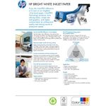 HP Designjet Plotter Paper 841mm x 45.7m Roll 90gsm Bright White Q1444A