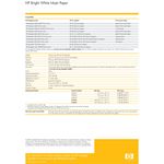 HP Designjet Plotter Paper 594mm x 45.7m Roll 90gsm Bright White Q1445A