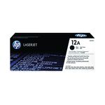 HP 12A Original LaserJet Toner Cartridge Black Q2612A