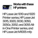 HP 12A Original LaserJet Toner Cartridge Black Q2612A