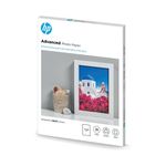 HP Advanced Glossy Photo Paper 13 x 18cm Borderless 250gsm Pk25 Q8696A