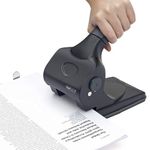 Rapesco ALU 65 Hole Punch Metal Black 1015