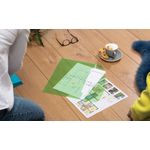 Rapesco Eco Recycled Popper Wallet A4+ Assorted Bright Transparent (Pack of 20) 1494