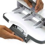 Rapesco ALU 40 Heavy Duty 4 Hole Punch White 1324