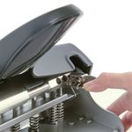 Rapesco Adjustable Heavy Duty Punch Black PF95G2B2