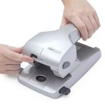 Rapesco Zero-65 Heavy Duty Hole Punch Capacity 65 Sheets Silver 0732