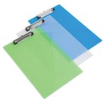 Rapesco Clipboard Frosted Transparent Assorted SSHPPCBAS