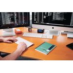 Cambridge Ruled Margin Wirebound Jotter Notebook 200 Pages A5 (Pack of 3) 400039063