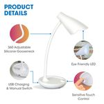 Unilux Ukky LED Desk Lamp White 400140699