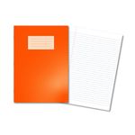 Hamelin Oxford Exercise Book 8mm Lined 64 Page A4 Orange (Pack of 50) 400148937