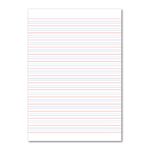 Hamelin Oxford Handwriting Book 4/16mm Lined 80 Page A4 Bright Red (Pack of 50) 400151609