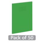 Hamelin Exercise Book 8mm Lined 80 Page A4+ Light Green (Pack of 50) 400206238