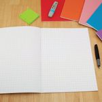 Hamelin Exercise Book 10mm Squared 80 Page A4+ Light Blue (Pack of 50) 400206461
